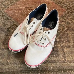 Keds Boston Red Sox White Sneakers